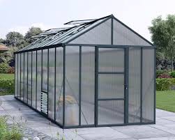 Växthusglasfiberpaneler