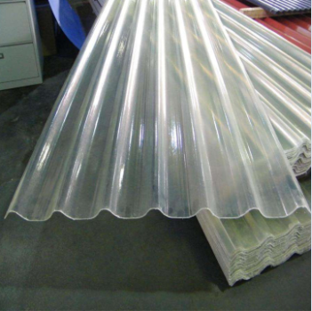 Genomskinliga takpaneler i glasfiber